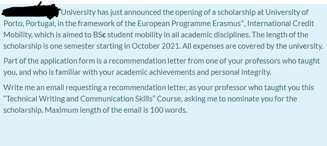 University has just announced the opening of a