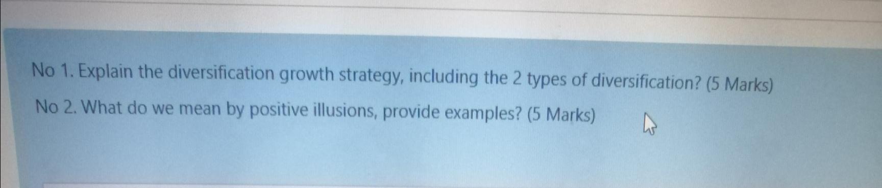 Here, the first question means a comparison