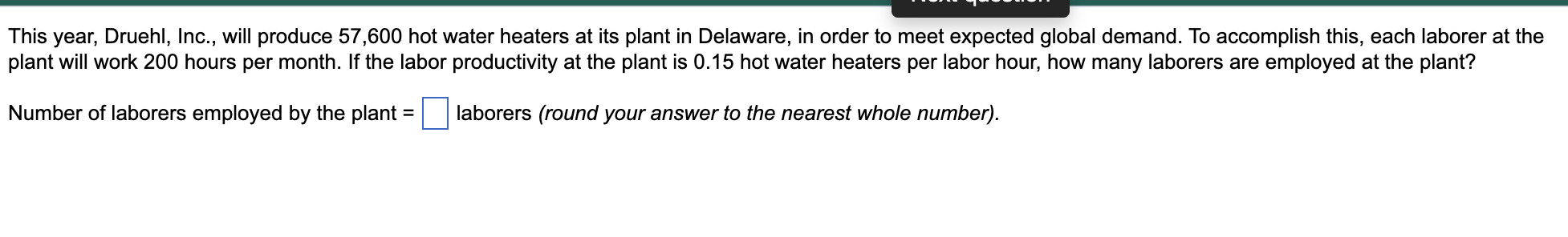 In December, General Motors produced 6,600