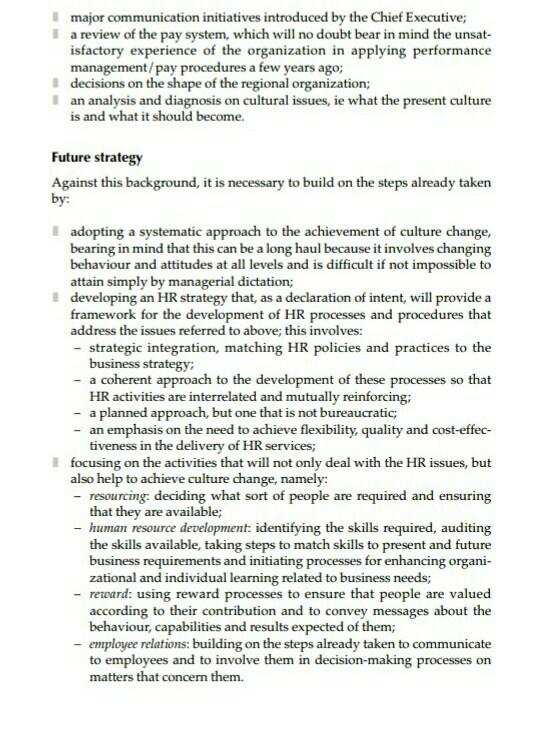 Strategic Human Resource Management Subject Topic