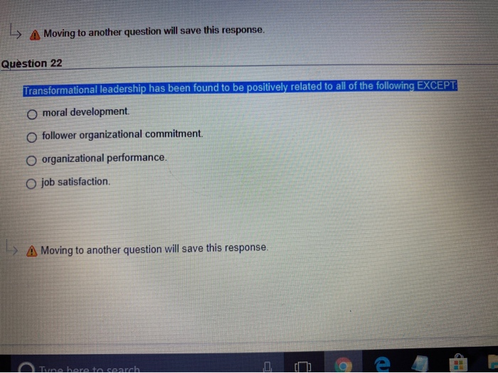 A Moving to another question will save this