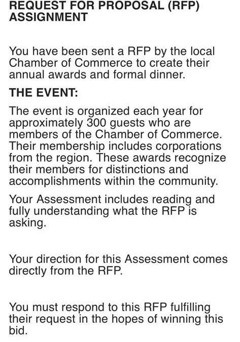 please answer in brief REQUEST FOR PRUPUSAL (RFP)