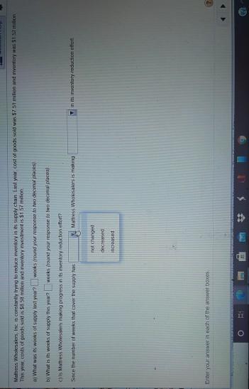 solve the question and just below is attached