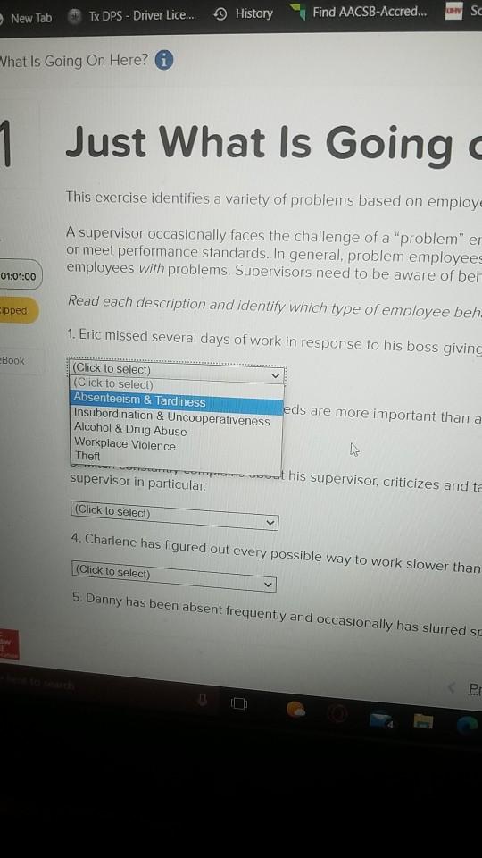 Here! Saved This exercise identifies a variety of