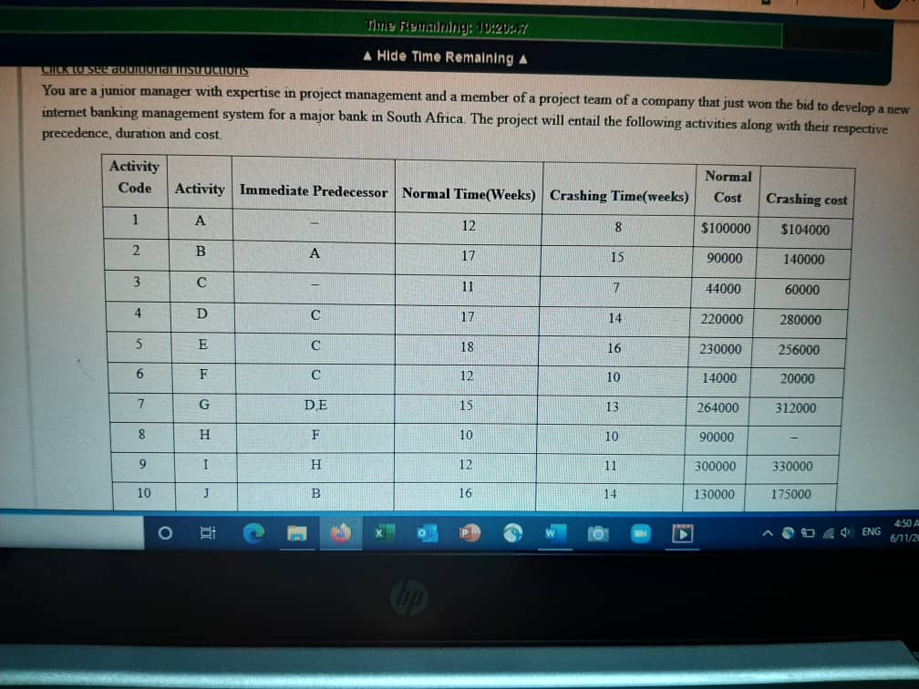 The Remaining: 10:20:47 A Hide Time Remaining A