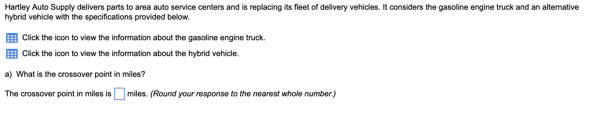 Hartley Auto Supply delivers parts to area auto