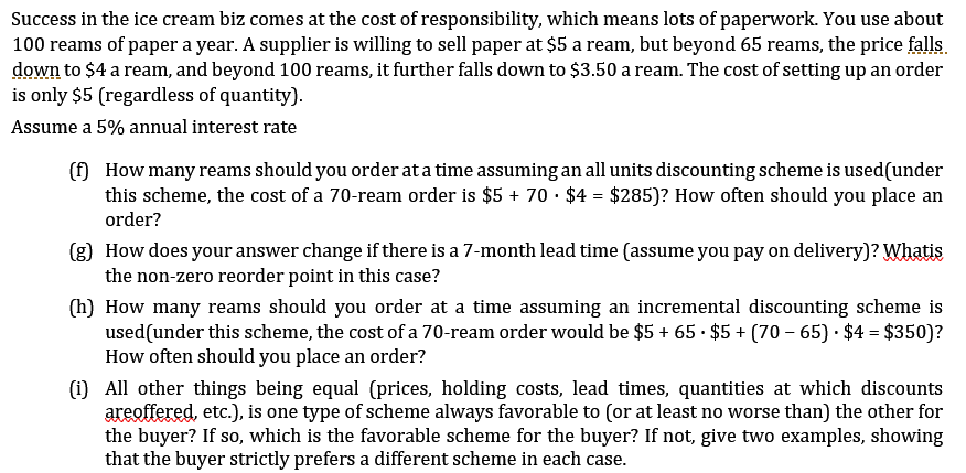 Success in the ice cream biz comes at the cost of