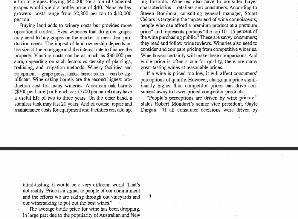 Please show all work! Thank you! Stuart Cellars: