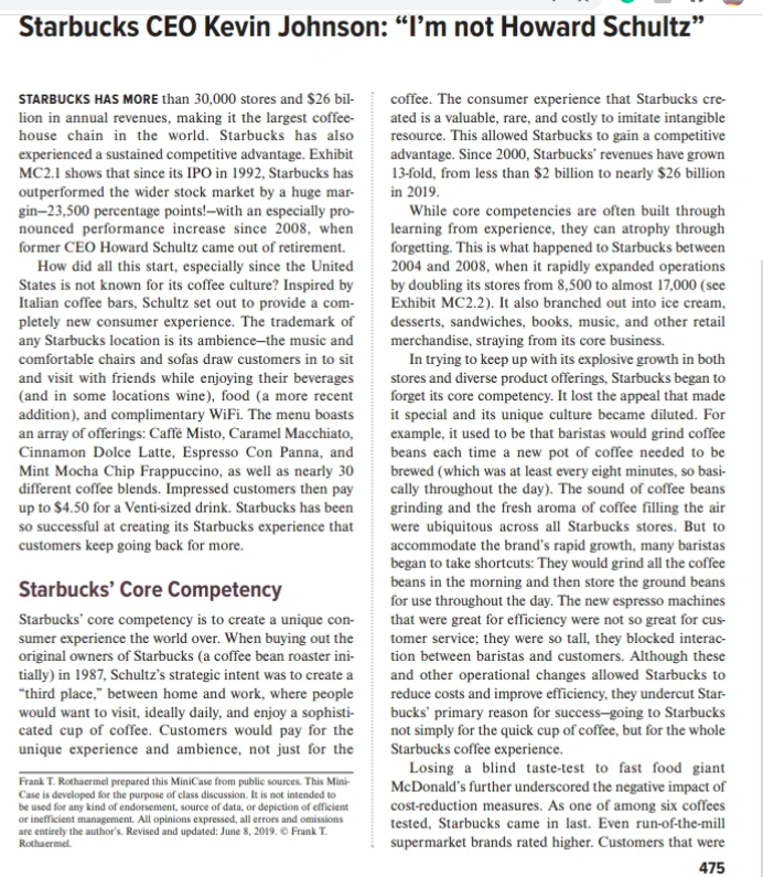 Read and Please answer number 4 4. Howard