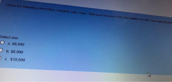 subject: financial management There are four
