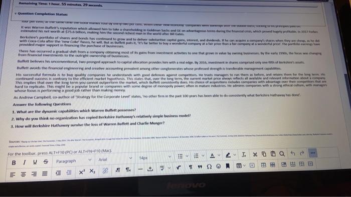 Question Completion Status Case Study: The