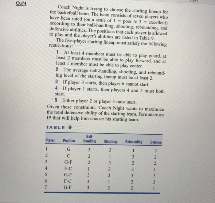 Operation Research II ,, Using Excel solver