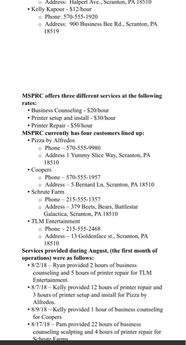 Chapter 2 HW - Relational Databases (5 Points)