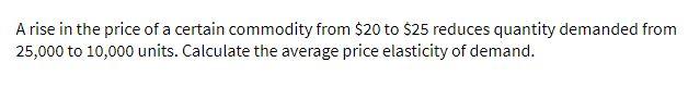 A rise in the price of a certain commodity from