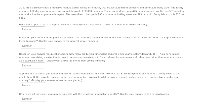 JL.53 Bob's Bumpers has a repetitive