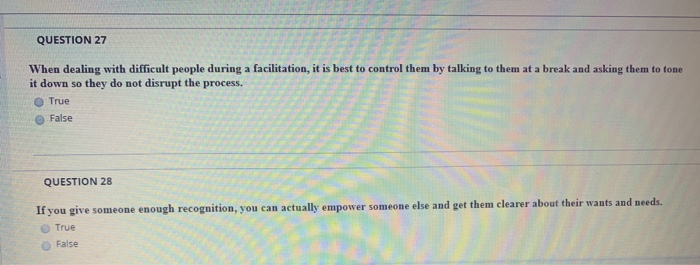 QUESTION 27 control them by talking to them at a