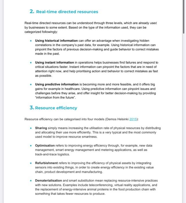 Please read the attached article and write a