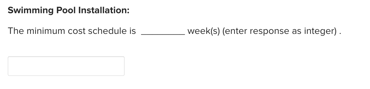 Swimming Pool Installation: You are the project