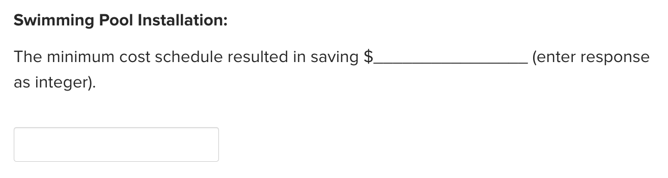 Swimming Pool Installation: You are the project