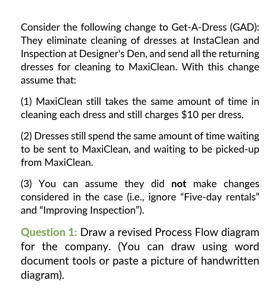 CASE: QUESTION: Please read carefully.