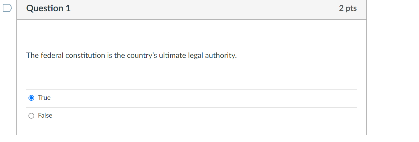 Please help me with these 3 short True/False