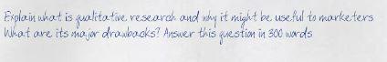 Explain what is galitative research and why it