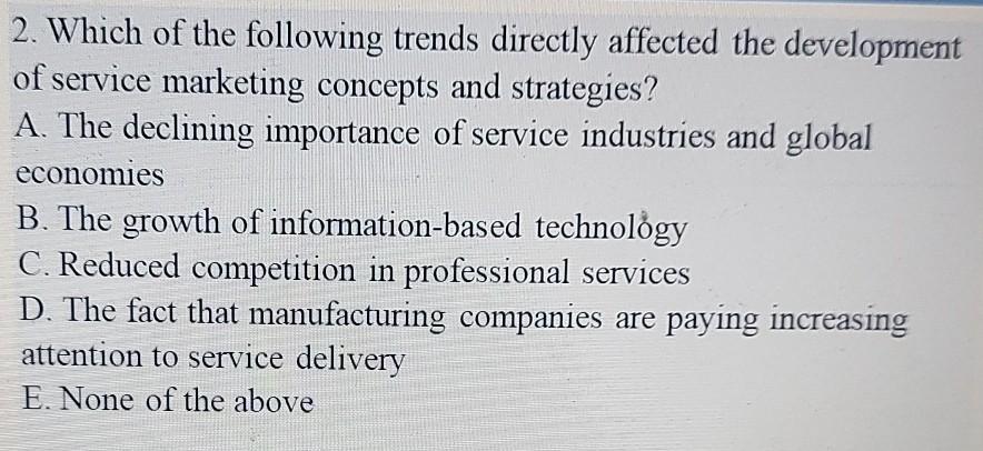 Choose the correct answer from among the