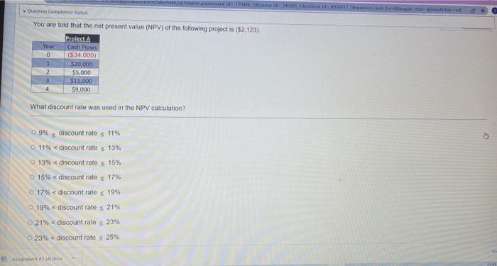 Question Complean You are told that the net