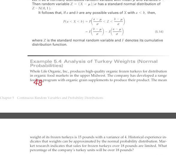 . Then random variable 2 = (x -x/has a standard