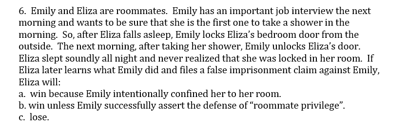 2. Use this fact pattern to answer this question