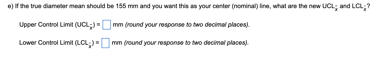 Refer to Table 56.1 - Factors for Computing