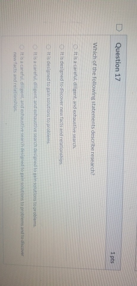 Question 11 1 pts If your manager requests a