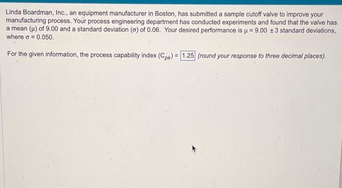 Linda Boardman, Inc., an equipment manufacturer