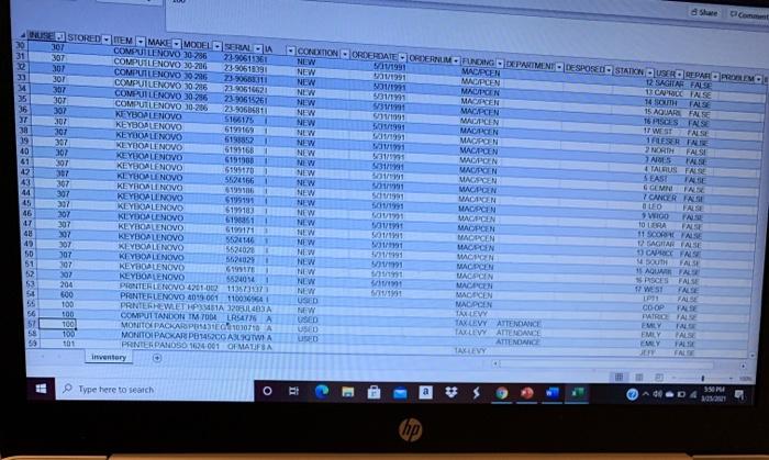 querying & sorting excel lab LastNome 2 kayla 3