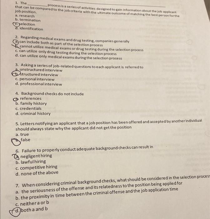 help needed to double check please 1. The that