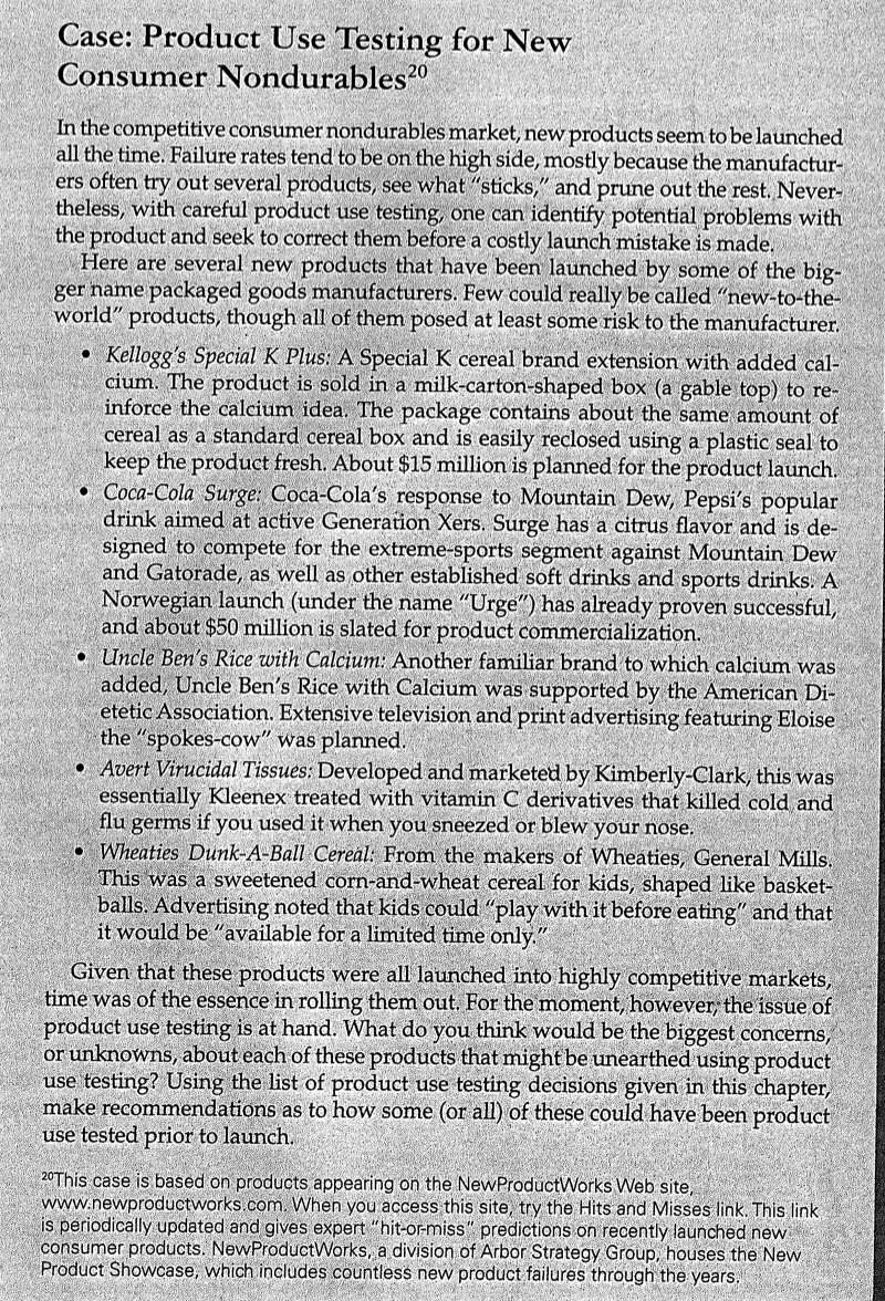 Statement of the problem (what is the main