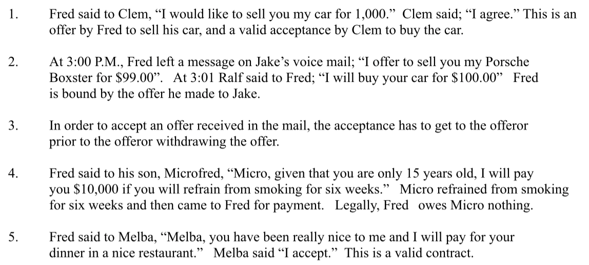 true or false and can you explain why? 1. Fred