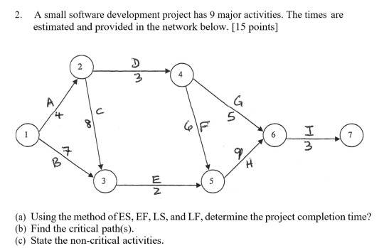 please show all calculations and explanation. 2.