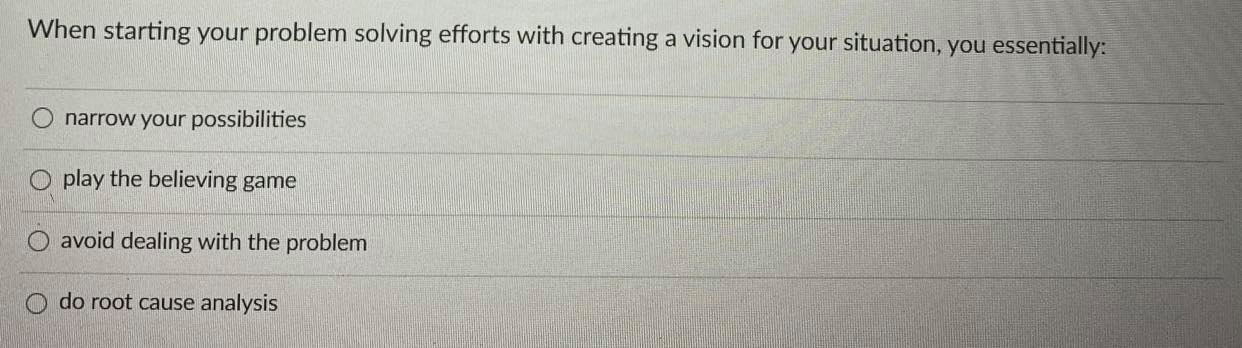 the answer is not D When starting your problem