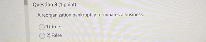 Bankruptcy is only the first step toward recovery