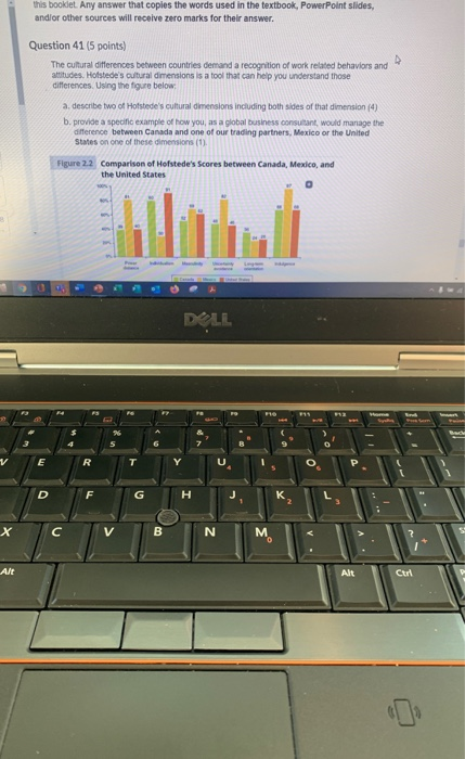 this booklet. Any answer that copies the words