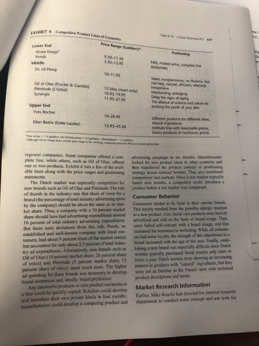 what headings would you suggest using in this