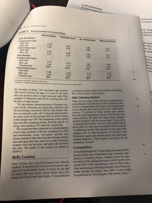 what headings would you suggest using in this