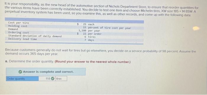 Need help with B. It is your responsibility, as