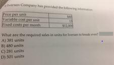 versen Come Variable con Fixed cost perth What