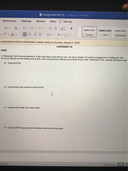 Assignment #4 (1) - Saved to my Mac Review View