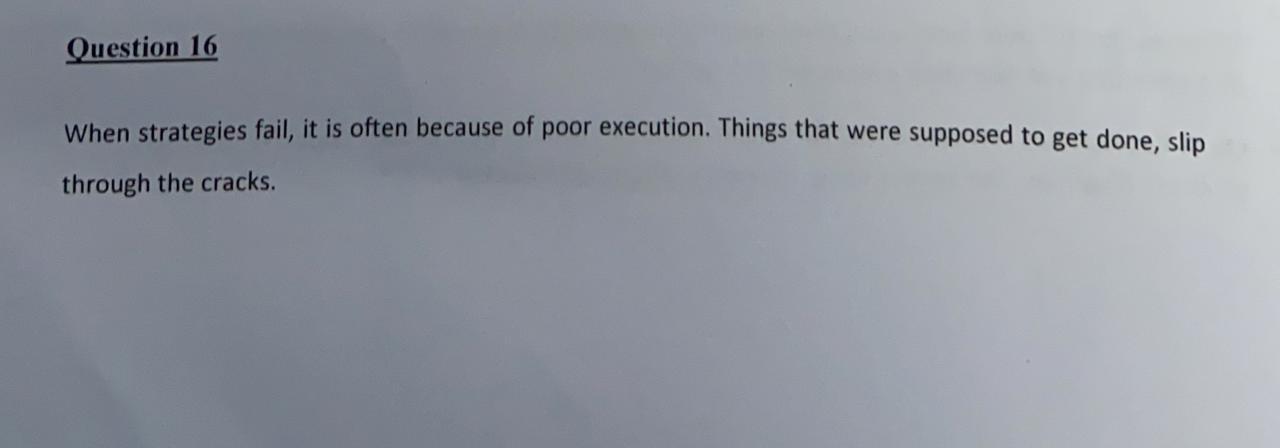 Answer question 16 and 22. Explain how you can