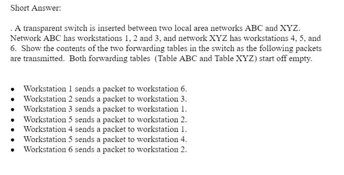 Short Answer: . A transparent switch is inserted