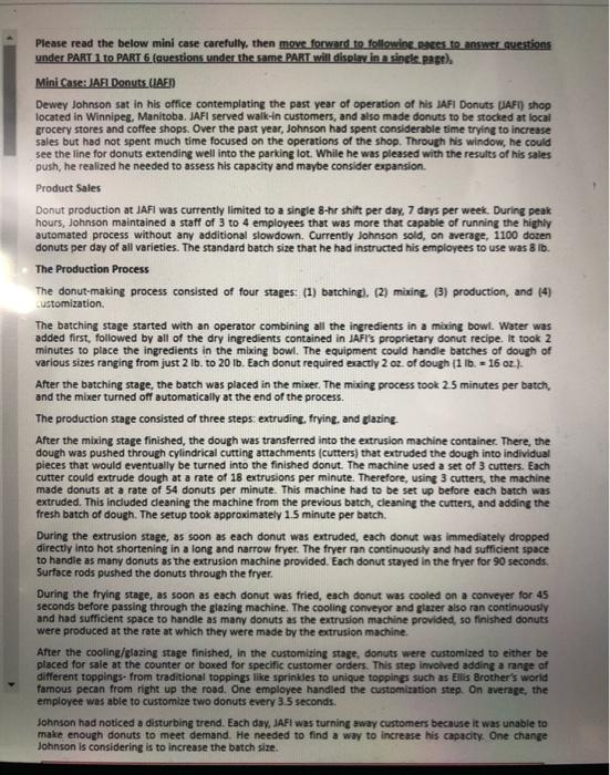 answer 41+ 42+43 Please read the below mini case
