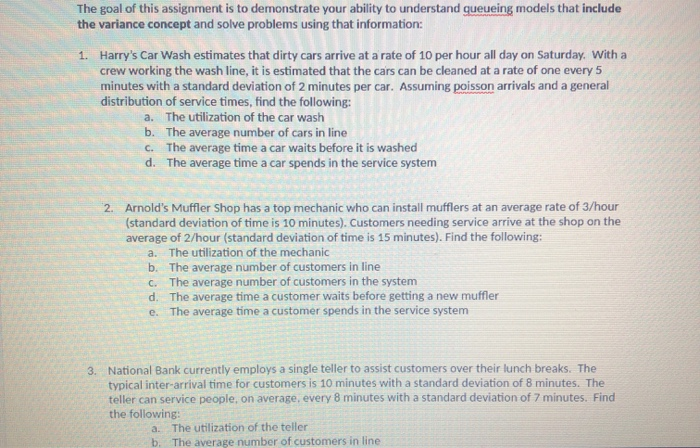 The goal of this assignment is to demonstrate